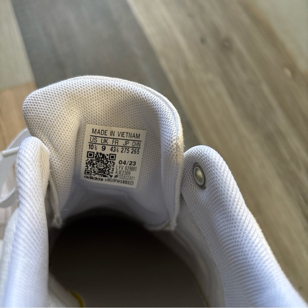 adidas White Athletic Shoes - Picture 7 of 10